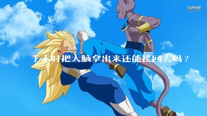 手术时把大脑拿出来还能接回去吗?