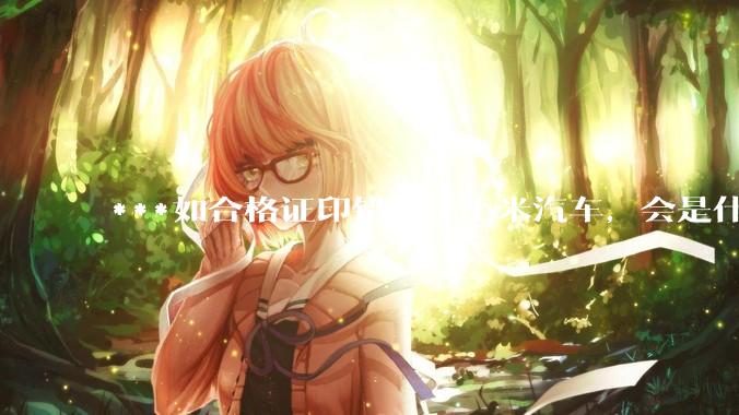 ***如合格证印错的是小米汽车，会是什么结果？