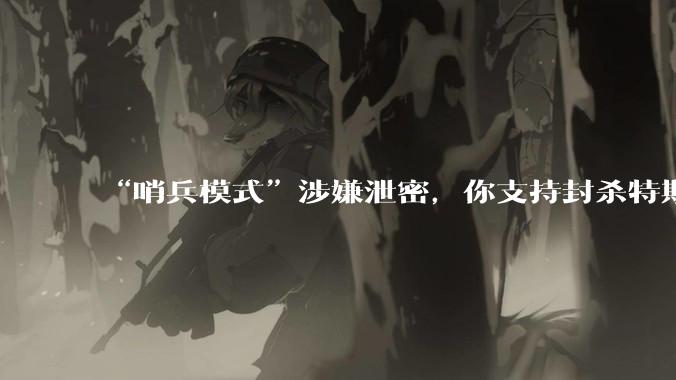 “哨兵模式”涉嫌泄密，你支持封杀特斯拉吗？