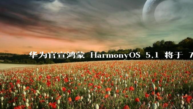 华为官宣鸿蒙 HarmonyOS 5.1 将于 7 月开启升级，对此你怎么看？会选择第一时间升级吗？