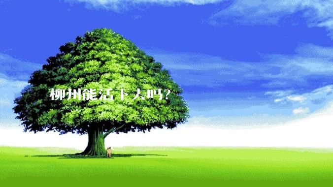 柳州能活下去吗？